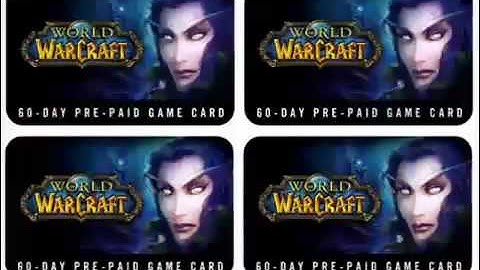 US/EU NEW! WoW Game Card Generator working as of 1th of Dez 2010 Patch 4.0.3! Blizzard Supported!