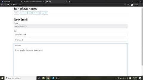 CS50 Web 2020 Project 3 - Mail