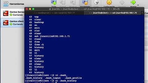 Comando history - RedHat / Rocky Linux / Alma Linux / Oracle Linux / CentOS
