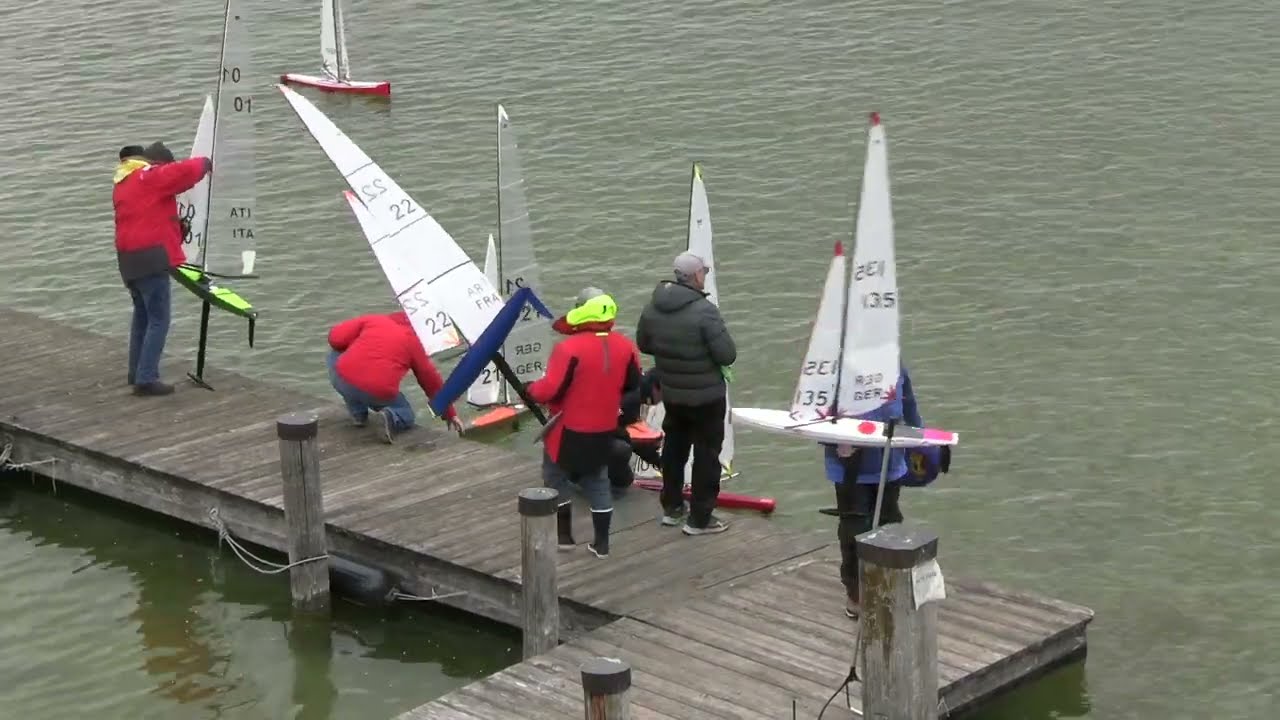 ⁣Marblehead European Nations Cup 2023 | RACE 8 | A FLEET | DSC Ammersee | RC SAILING | MYC München