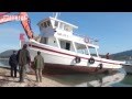 Καταστροφή ξύλινου παραδοσιακού σκάφους στην Λευκάδα
