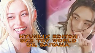 Felix and Hyunjin; SKZ TOY WORLD Fan Connecting in Saitoma D2 [240428]