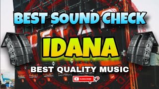 IDANA SOUND CHECK _ BEST SOUND CHECK REMIX 2024 ( DJ JIMZCORE )