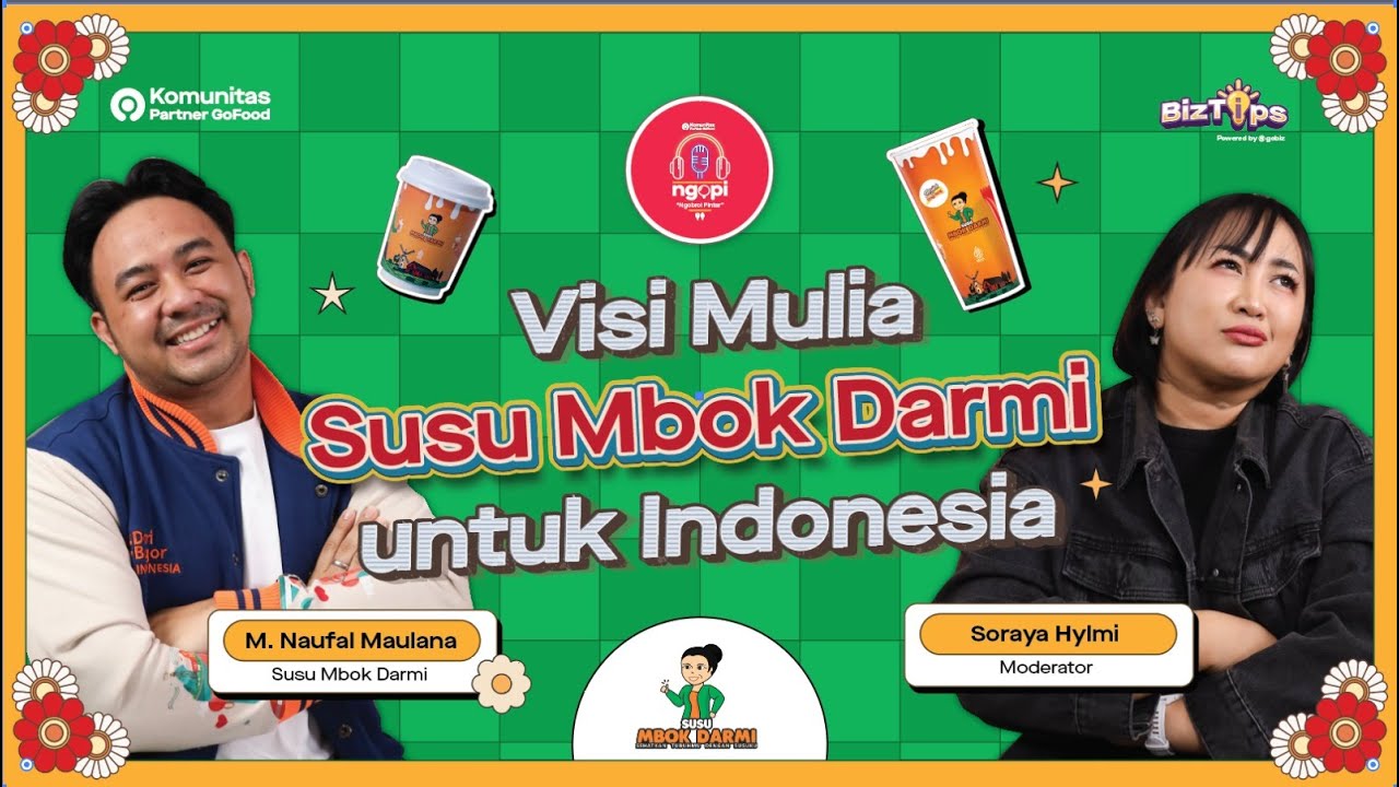 [1/5] Cara Susu Mbok Darmi Mengurangi Sisa Makanan! | Podcast NGOPI ...