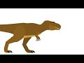 Tyrannosaurus rex vs daspletosaurus stick nodes