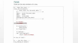 Python Module 08 03 Fields