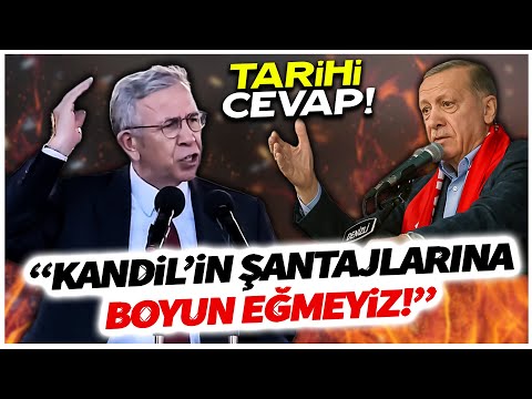Mansur Yavaş'tan Erdoğan ve Soylu'ya tarihi cevap! \