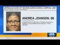Woman accused of loading gun during school carpool fight arrested