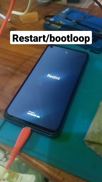 Redmi Note 9 bootloop #shorts