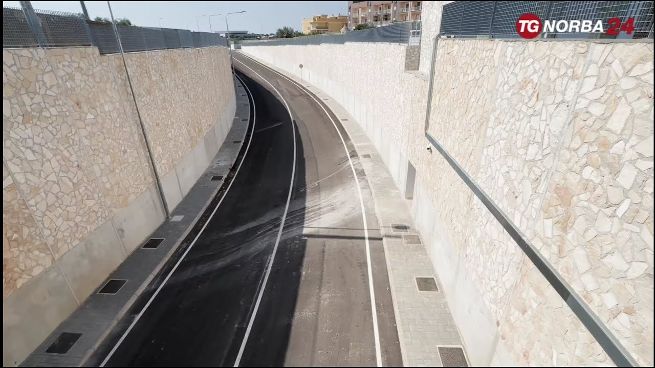 Terlizzi, aperto il sottopasso di viale dei Lilium