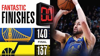 Final 4:49 WILD ENDING Warriors vs Jazz 👀🔥 | February 15, 2024