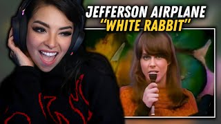 I WENT DOWN THE RABBIT HOLE! | Jefferson Airplane - &quot;White Rabbit&quot; | FIRST TIME REACTION