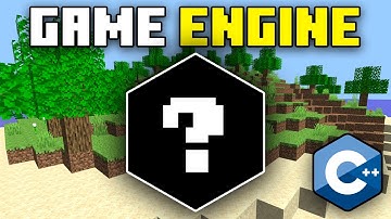 I Made a Game Engine for my C++ Minecraft Clone