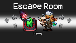 *NEW* ESCAPE ROOM MOD in AMONG US!