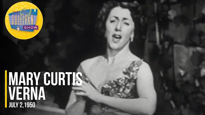 Mary Curtis Verna "Vissi d'arte" on The Ed Sulliva...