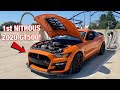 1st Nitrous 2020 GT500 calls out 1000hp ZR1 CORVETTE! *EPIC FINISH