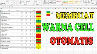 Cara Membuat Warna Cell Otomatis di Excel screenshot 5
