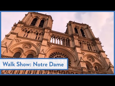 Sunset at the Notre dame cathedral with Secret Journeys