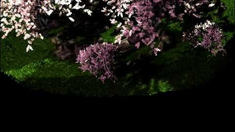 Cherry Garden Animation Test 1 in Maya by Elvis Ngeow