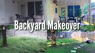 Transforming our Backyard in 48 Hours!