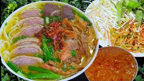BÚN MĂNG VỊT/ Nấu BÚN MĂNG VỊT và Bí Quyết Khử Mùi Hôi Vịt , Nước  Lèo Trong Đậm Đà Ngon ơi Là Ngon.