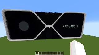 BIGGEST working RTX 3080 Ti in minecraft