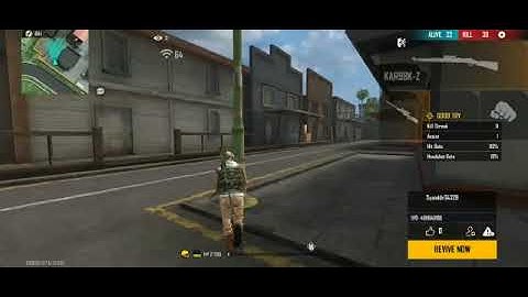 kar98 and awm hacker in training ground |training hacker free fire 2021|