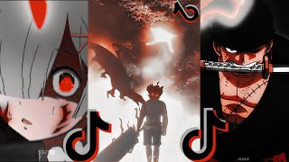 TikTok Anime Edits Compilation 👀 ( PT 48)