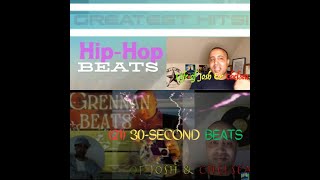 Hip-Hop Instrumentals (21 BEATS) (30-second Clips) Power Mix 2024!
