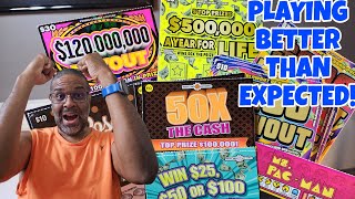 I Found some unexpected wins on these scratch off tickets! #scratchers #lottery 