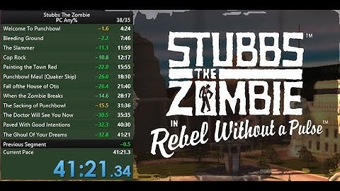 [World Record] [PC Easy Any%] Stubbs The Zombie in 41m 21s