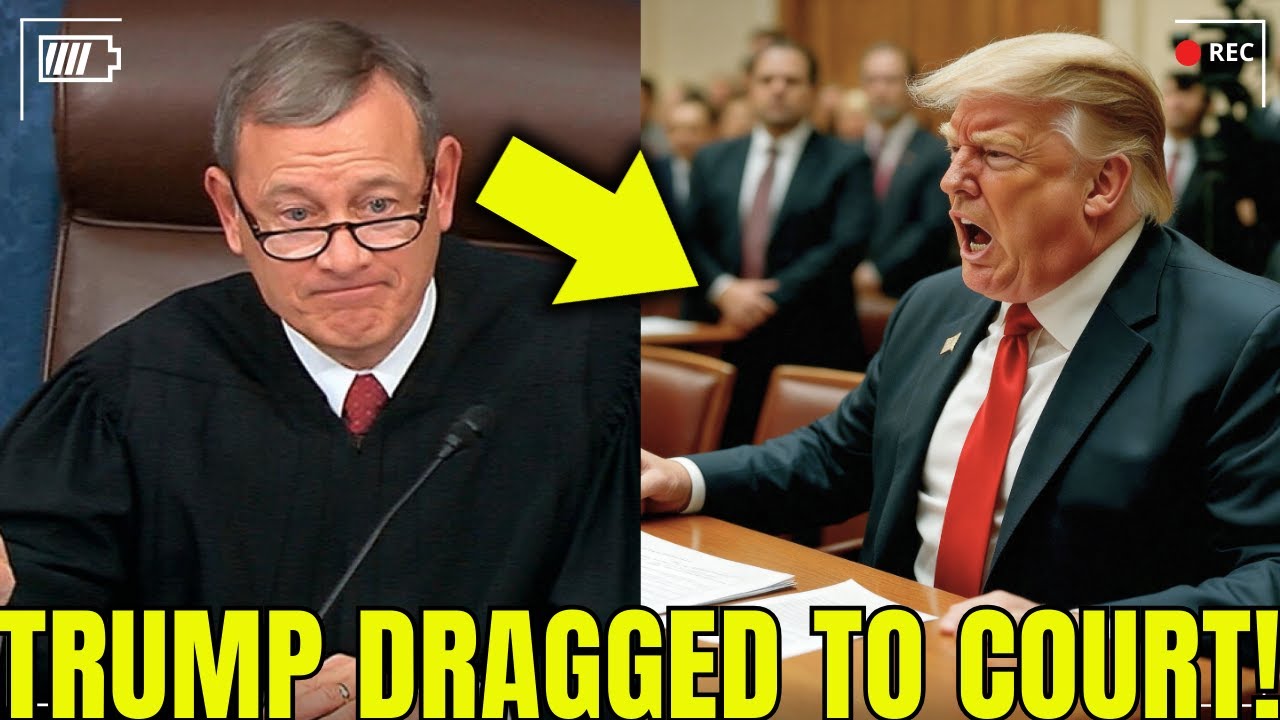 Трамп кричит, когда его тащат в суд, в то время как поступают документы об импичменте.