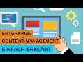 Enterprise content management  lern einfach erklrt