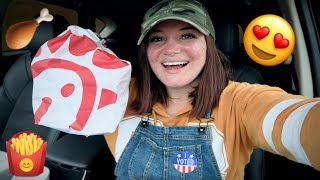 CHICK-FIL-A MUKBANG | PREGNANCY EDITION