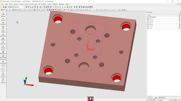 [CIMATRON] HƯỚNG DẪN LẬP CHƯƠNG TRÌNH AUTO-DRILL CƠ BẢN TRÊN CIMATRON E11-14