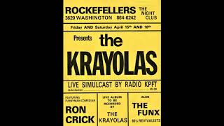 The Krayolas Live Simulcast on KPFT Radio 1983 Rockefellers Houston