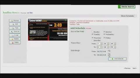 firmCHANNEL - Schedule Media