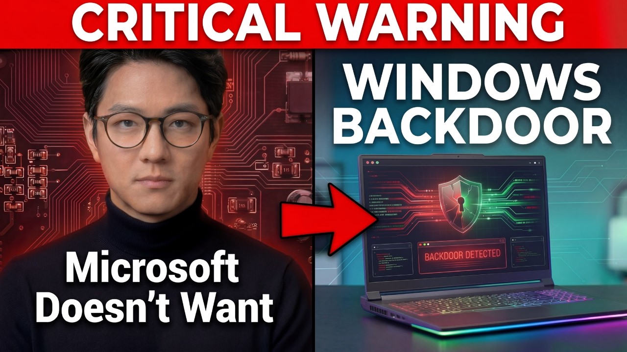 The Unremovable Windows Backdoor Microsoft Doesn't Want You to Know About (2026 Warning)