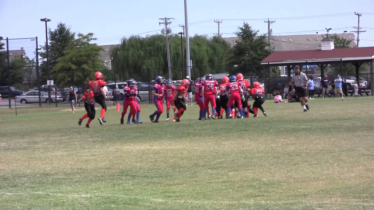 Dunkirk Warriors vs Chesapeake Beach Buccaneers Sept 7th 2013 YouTube