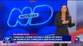 Caos no Rio Grande do Sul: tornado causa destruição e inundações levam à evacuação