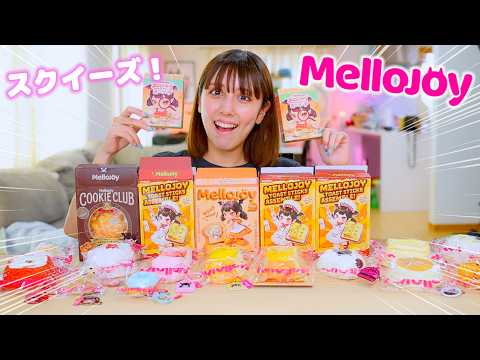Unboxing Mellojoy Squishies! New Toast and Mini Land! Will I Get