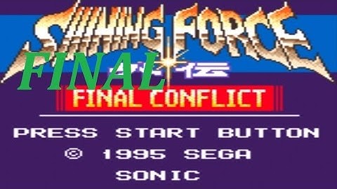 Shining Force Gaiden: Final Conflict Walkthrough (26) Darksol Final Boss Battle
