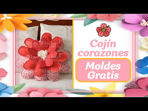 ?️? #Cojínes de #corazones por el día de la #madre
