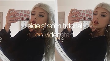 side stretch tutorial on videostar! | ae inspired transitions