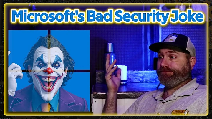 Microsoft's Bad Security Joke