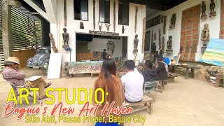 BAGUIO's NEW ART HAVEN | Art Studio | Sitio Atol, Pinsao Proper