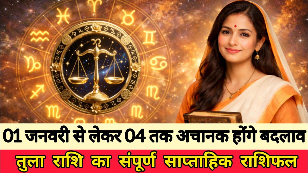 तुला राशि साप्ताहिक राशिफल | Tula Rashi Weekly Horoscope Hindi | Jyotishi Kavita 