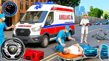 City Ambulance Rescue Driving - Emergency Ambulance Simulator 3D - Android Gameplay 