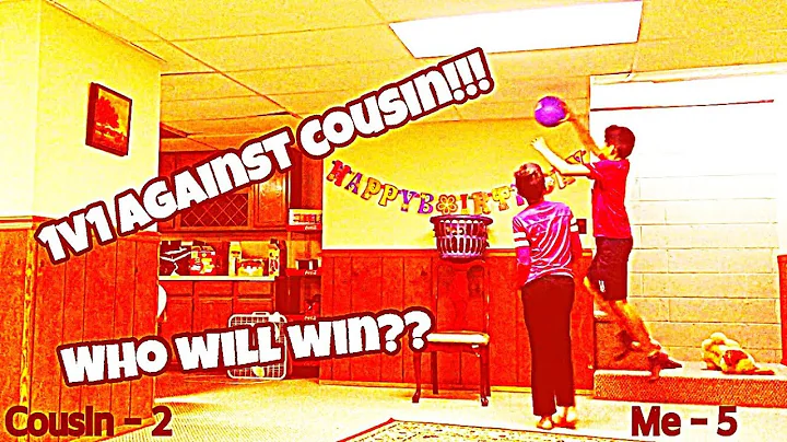 INSANE 1V1 AGAINST MY COUSIN!!