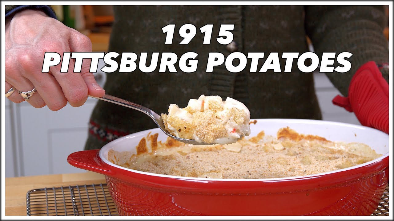 1915 Pittsburg Potatoes Recipe - Old Cookbook Show | Glen And Friends Cooking